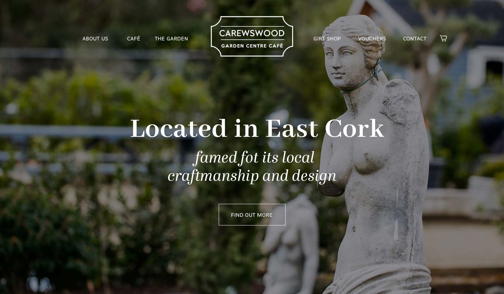 gareden centre website design cork