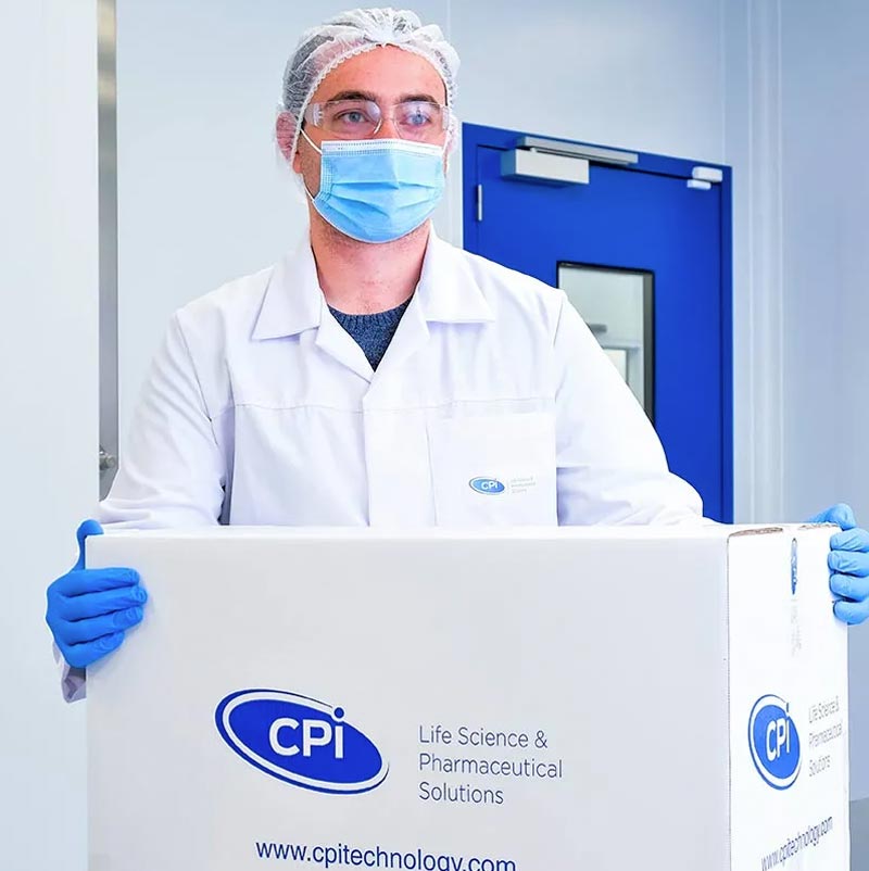 Laboratory image for CPI Biotech website by Insight Multimedia, web development Cork