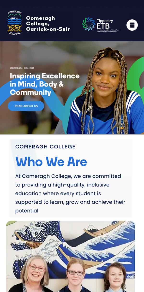 comeragh college website